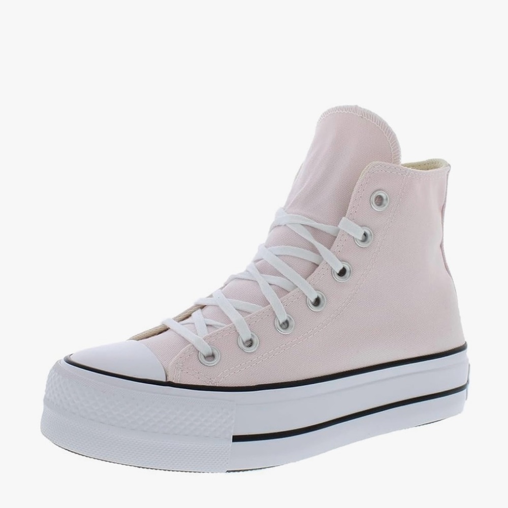 Women's Pink Converse All Star Platform High-Top Sneakers